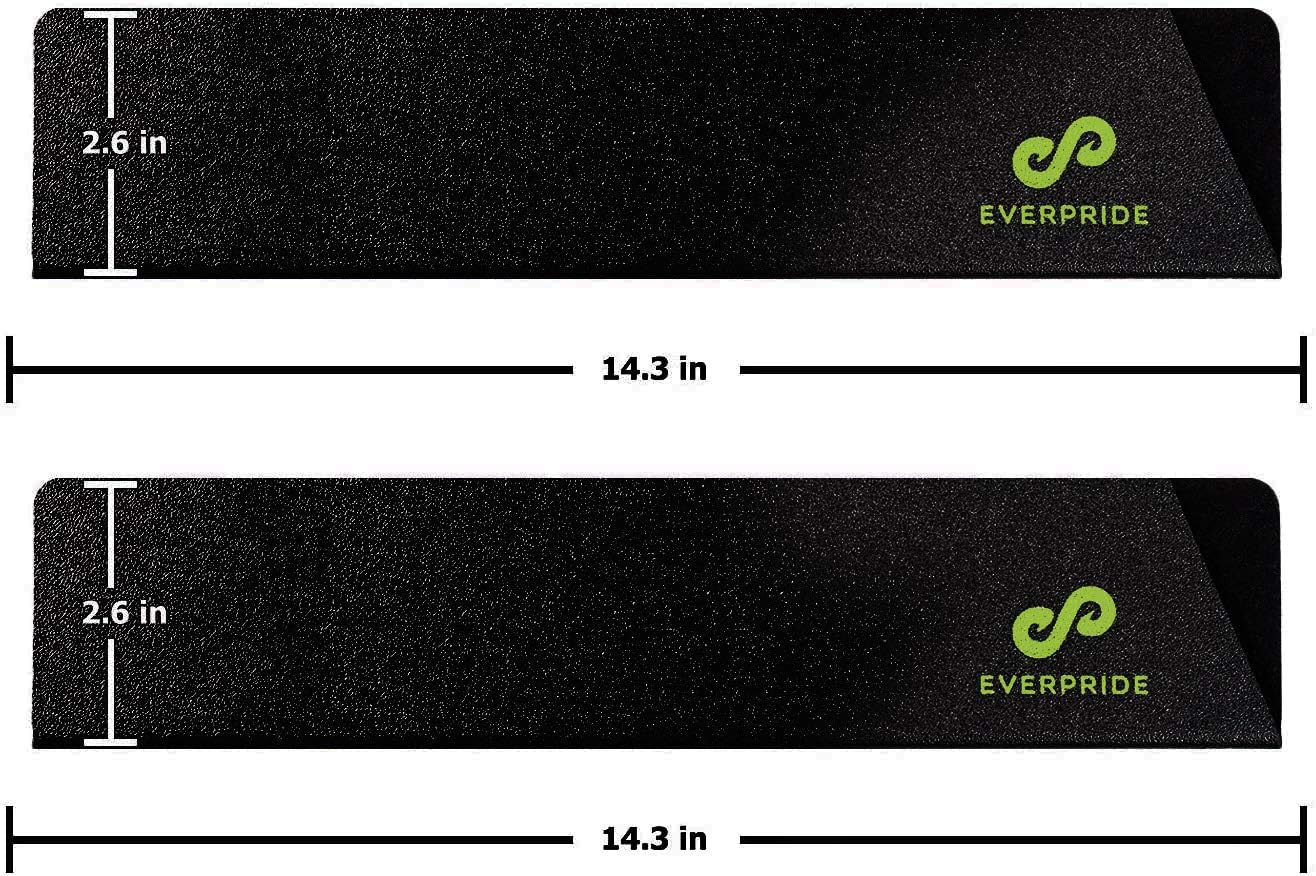 EVERPRIDE 14 Inch Chef Knife Guard Set (2-Piece Set) Long Knives Blade Edge Cover Sheaths for Chef’s Knives – Durable, BPA-Free, Felt Lined, Sturdy ABS Plastic – Knives Not Included