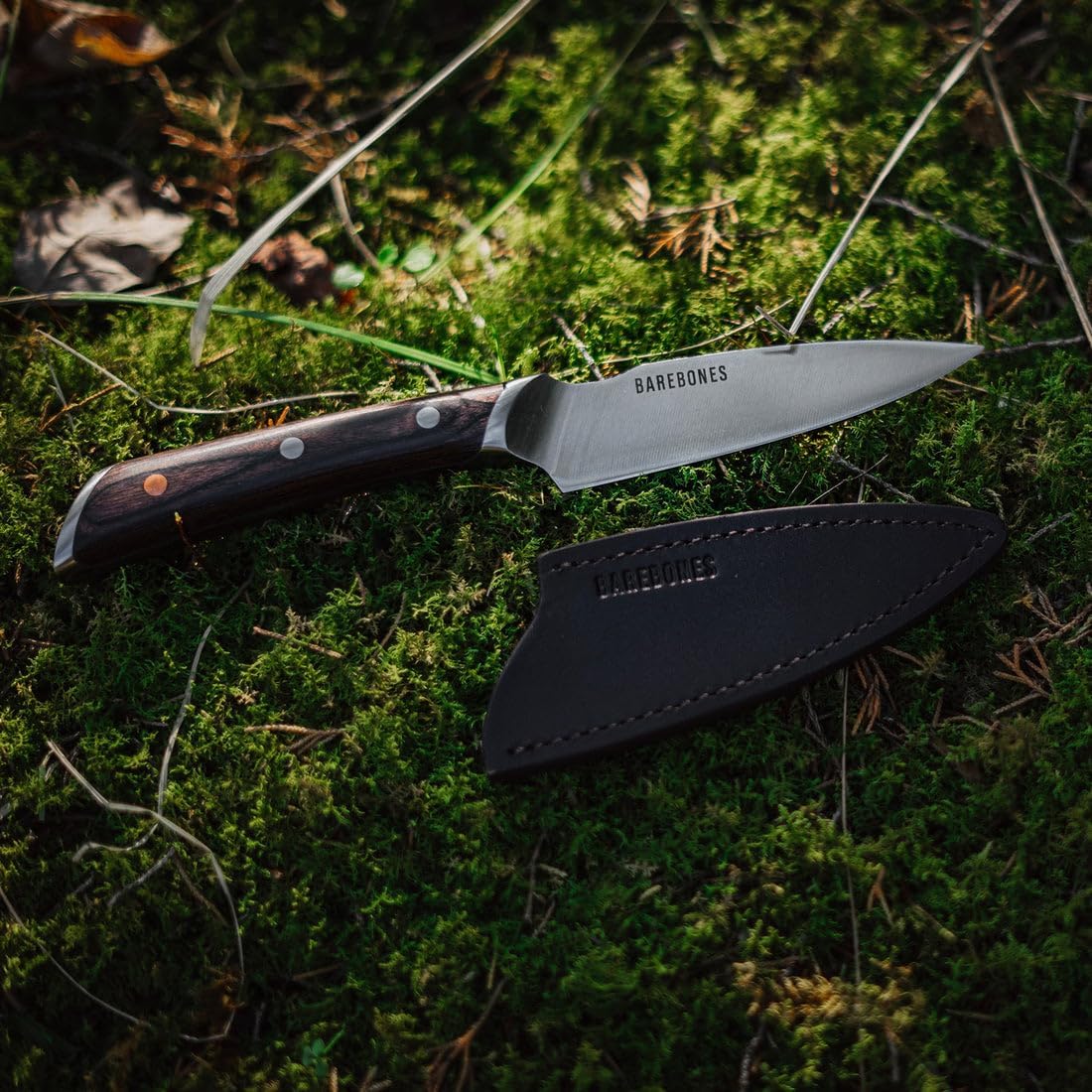 Barebones No. 7 Nakiri Knife - 7-Inch German-Grade Blade - Chopping Perfect for Vegetables - Versatile Chef Knife - Everyday Kitchen Essentials