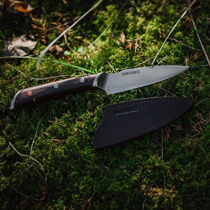 Barebones No. 7 Nakiri Knife - 7-Inch German-Grade Blade - Chopping Perfect for Vegetables - Versatile Chef Knife - Everyday Kitchen Essentials