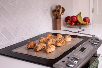 Silicone Baking Mats, Full size, Baking Sheet Liners, Pack of 2, Oven Safe, 16 x 24 inch (40x60 cm), Non-Stick, Silicone Baking Sheet Liner, Perfect For Baking Macarons Cookies And Cakes