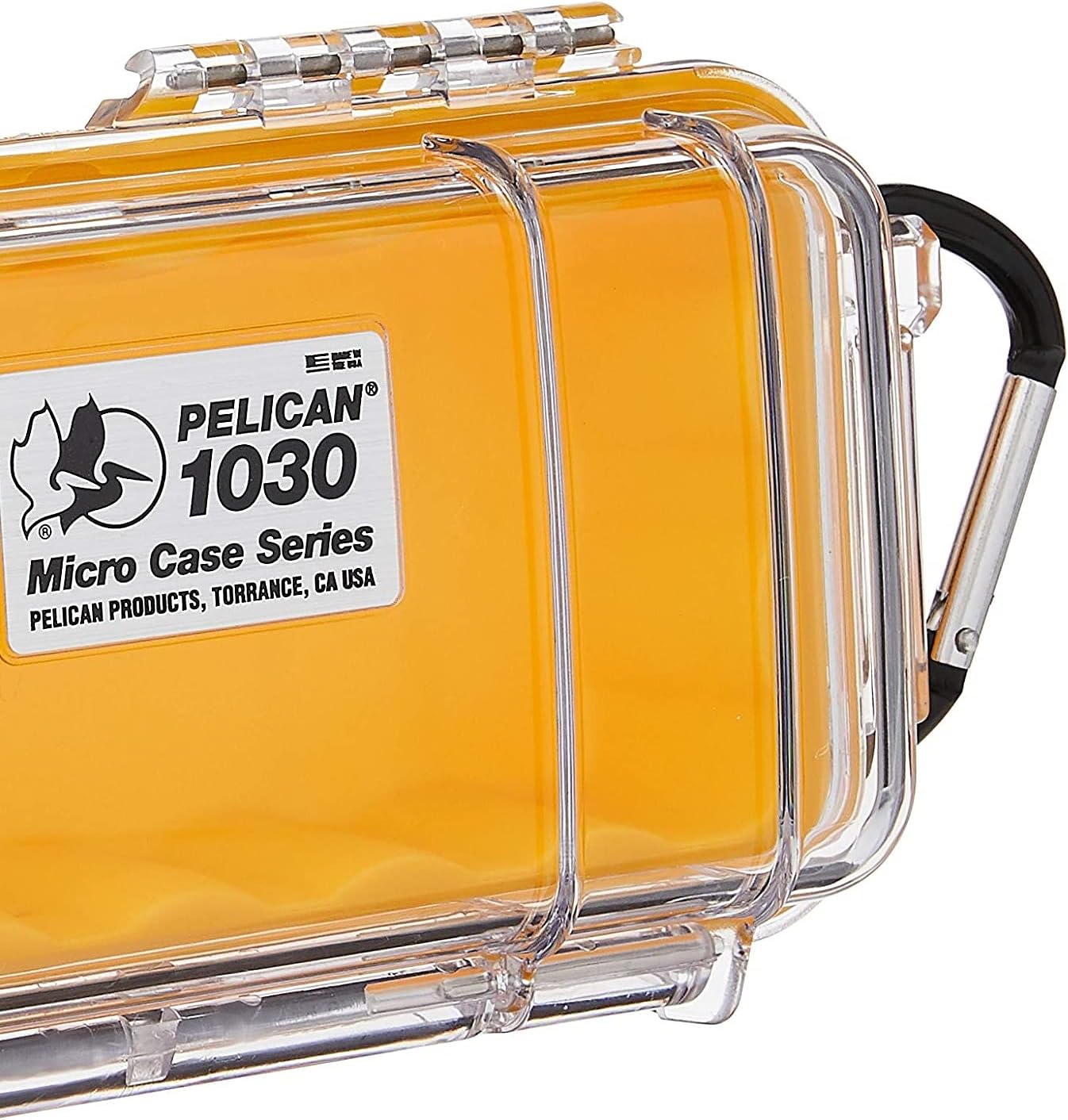 Pelican 1030 Micro Case (Black/Clear)