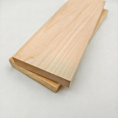 Unfinished Basswood Blocks for Crafts, Wood Craft Panels for Art, Engraving, Painting, DIY Projects, Chip Carving, Fretwork (7.87 x 3.93 x 0.78 in)