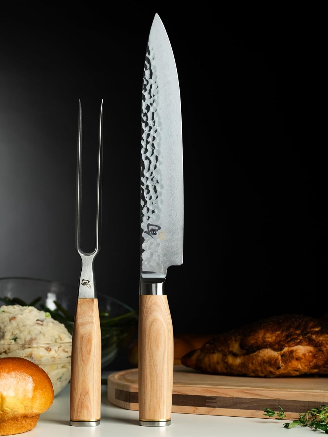 Shun Premier 2 Pc Carving Knife Boxed Set