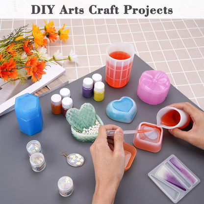 Gartful Extra Large Transparent Silicone Mat, Countertop Protector, 25.2 x 17.7 inches Silicone Sheet for Crafts Resin Jewelry Casting Mat Pad Nonstick Table Placemat