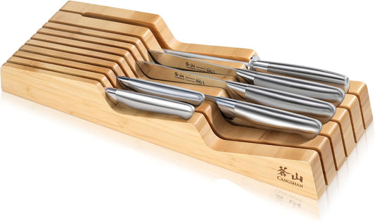 Cangshan Sanford Series 1027167 German Steel 7-Piece Knife In Drawer Set