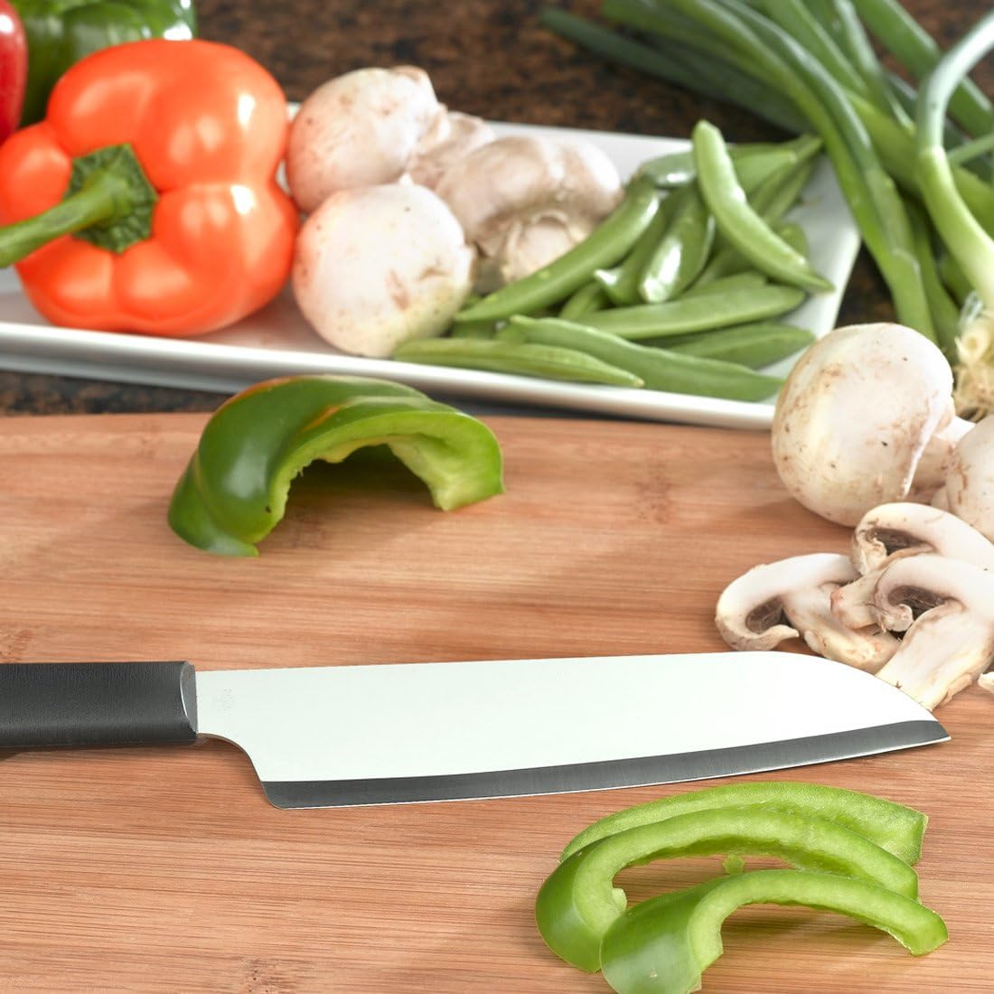 Rada Cutlery Chef Select Gift Set (G257), 3-Piece Knife Set, Stainless Steel Blades, Black Handle