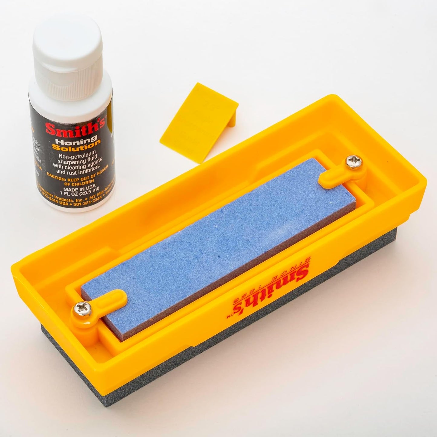 SMITH’S Combination Bench Stone Sharpening Kit