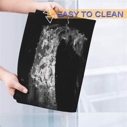 Gartful Non Slip Silicone Mat - 27.6 x 19.7 inches, Thick Transparent Mat for Baby, Crafts, Jewelry, Countertop Protection