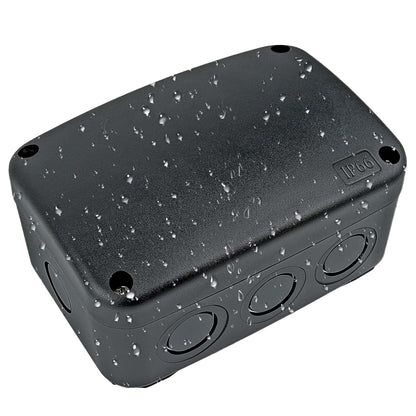 GreenCycle 14.3 x 11.4 x 4.5 Inch Waterproof Hard Case with DIY Customizable Foam Insert Portable Protective Storage Case with Knife for Camera Drones Equipments Tools Test Instruments,Black