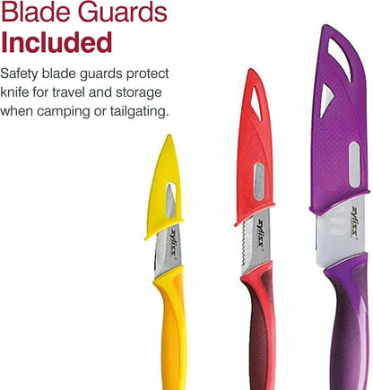 ZYLISS 2-Piece Paring Knife Set with Sheath Covers