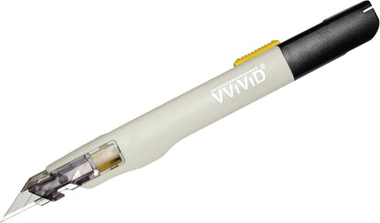 VViViD Premium Retractable Precision Balanced Multi-Use Utility Cutting Knife for Automotive Vinyl Wraps (1 Pack)