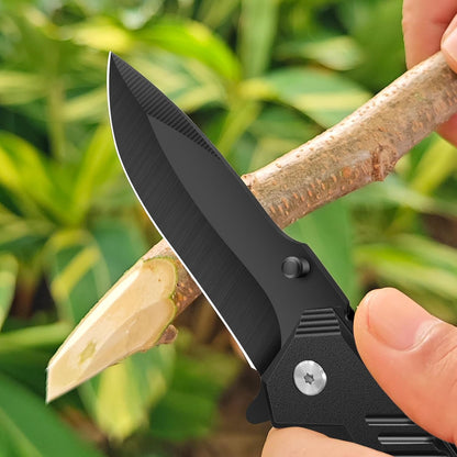 4-Pack Pocket Knife Set – Assisted Opening, Liner Lock, EDC Work Knife for Men, Bulk Gift Box Ready, Laser Engraving, Camping & Utility (4 Knives)