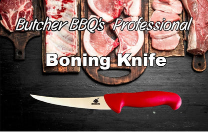 Butcher BBQ 6 inch Curved Semi Stiff Boning Knife