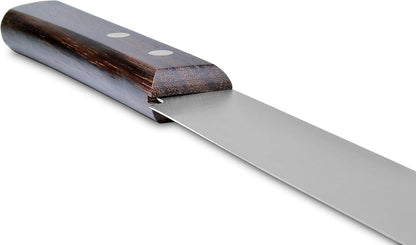 Seki Japan KANETSUGU Japanese Utility Petty Knife, AUS8 SUS410 Stainless Steel Fruit Knife, Rose Wood Handle, 90 mm (3.5 in), Made in Japan
