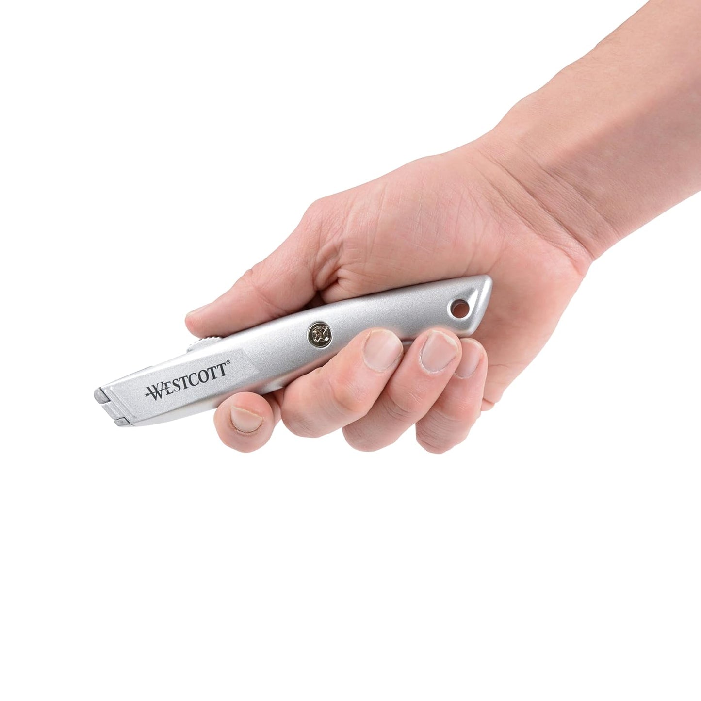 Westcott Box Cutter Safety Ceramic Utility Knife, 3-Pack