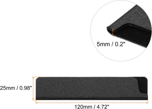 uxcell Knife Edge Guards 12.6"x1.5" ABS Knife Cover Sleeves Knife Case Blade Protector Universal Knife Sheath for Home Kitchen Knife