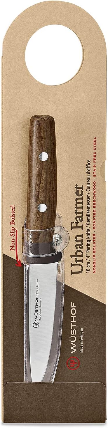 Wüsthof Urban Farmer 4" Paring Knife, Brown