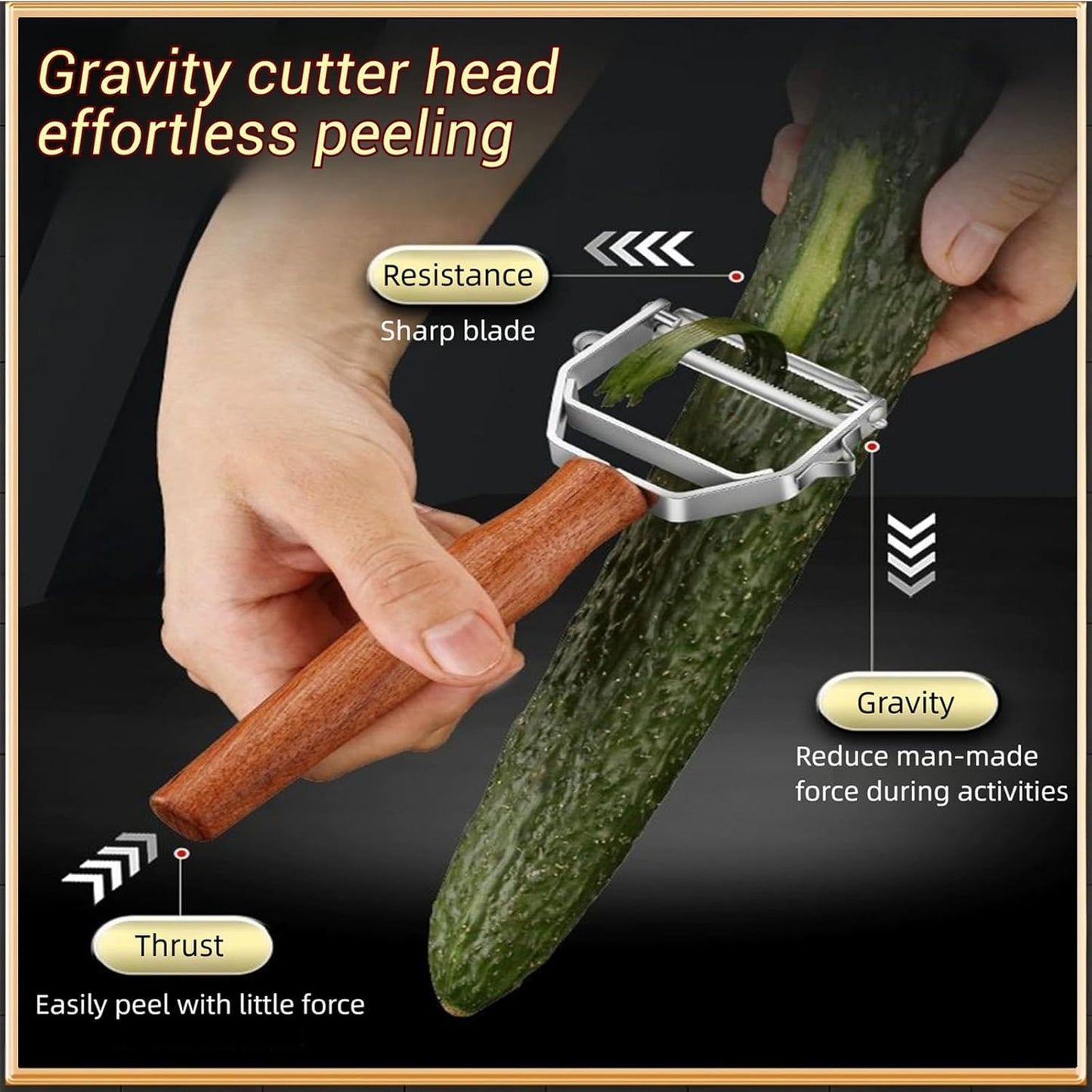 Multifunctional Vegetable Peeler with Stainless Steel Blade and Bottle Opener - Ideal for Veggie Potato Carrot and Apple Peeling