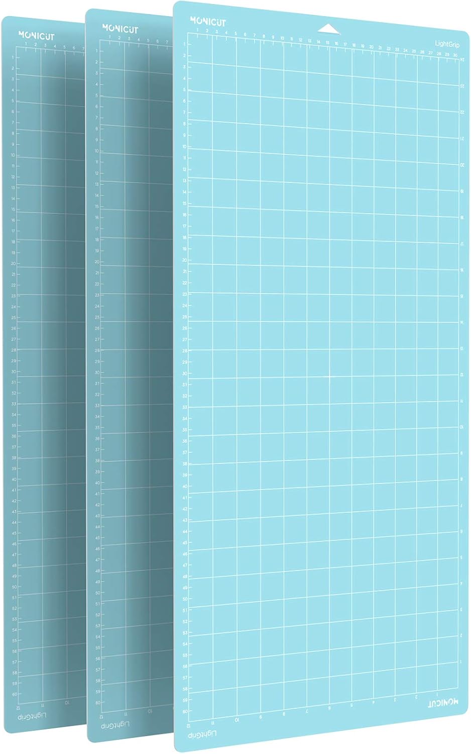 12x24 Stronggrip Cutting Mat for Cricut Maker 3/Maker/Explore 3/Air 2/Air/One, 3 Pcs Non-Slip Flexible Cutting Mats for Crafts, Quilting, Sewing and all Arts