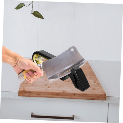 Ergonomic Handle Quick Pull Through Knife Sharpener Four Stage Kitchen Scissors Quick Sharpener