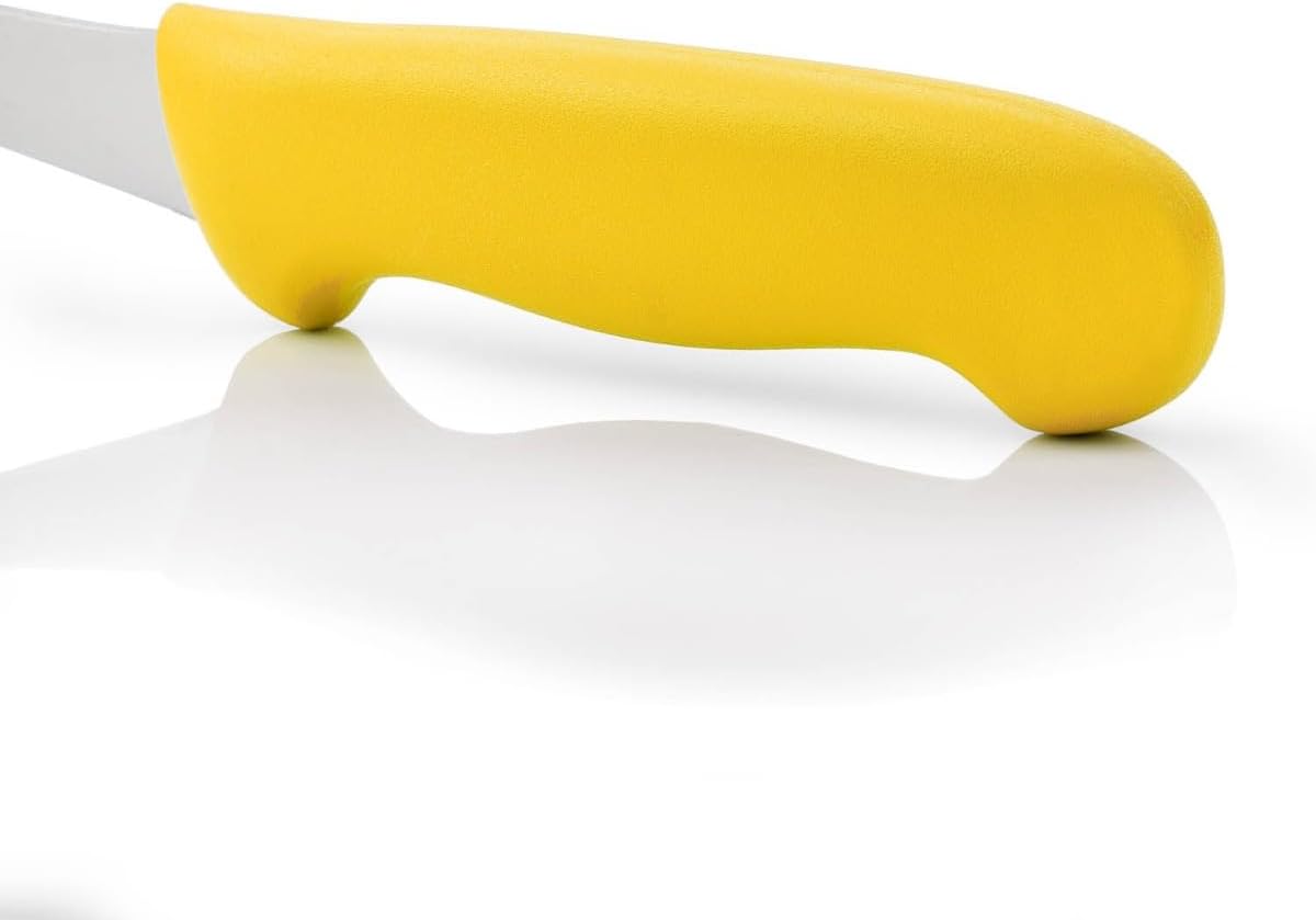 Boning Knife 5 Inch Nitrum Stainless Steel and 140 mm blade. Professional Butcher Knife to Slice Bones from Meat. Ergonomic Polypropylene Handle. Series 2900. Color Black.