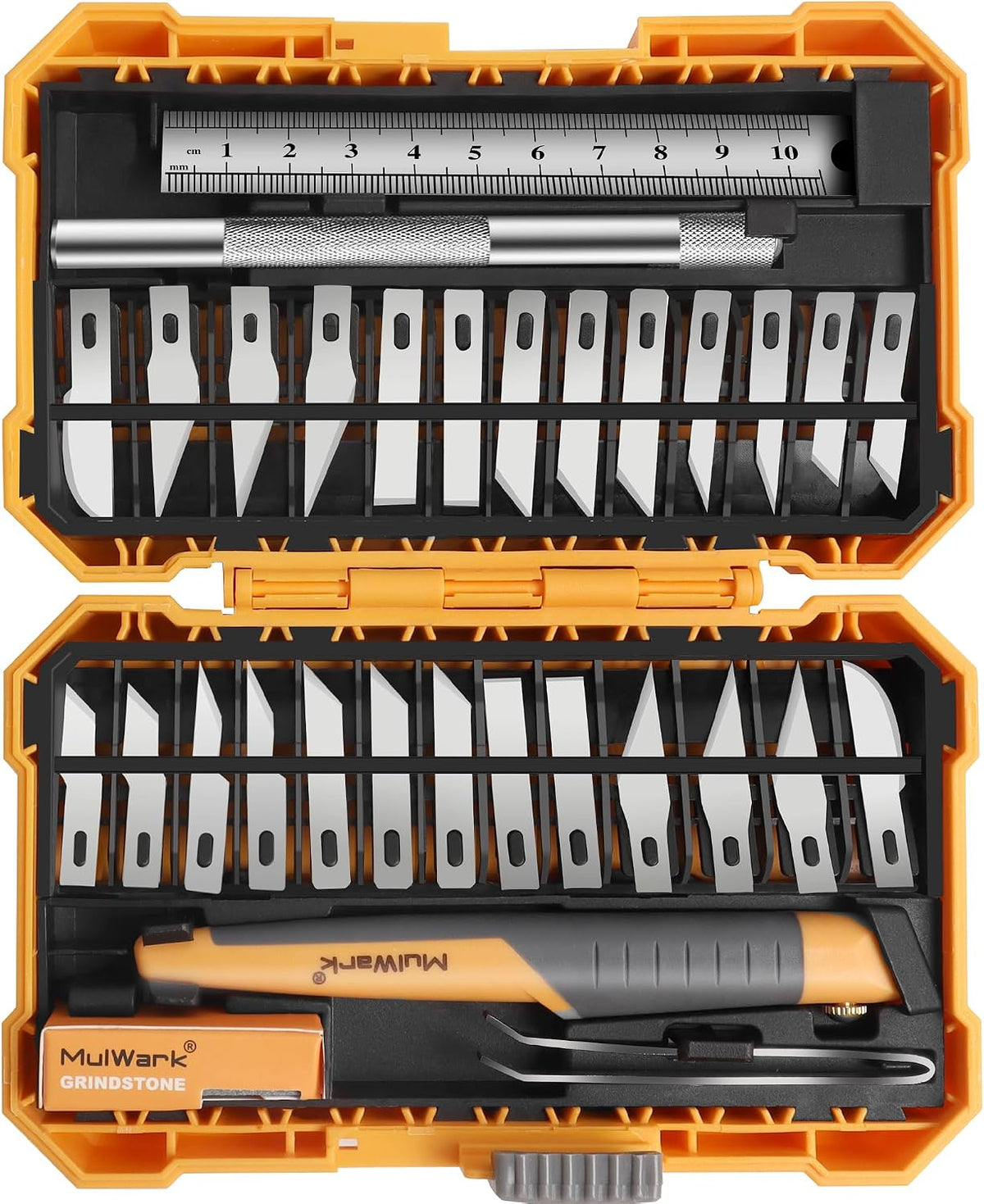 Exacto Knife Set | Craft Knife Kit | Precision Craft Hobby Kit with Razor Sharp Knives for Wood, Crafting, Leather, Scrapbooking & Modeling