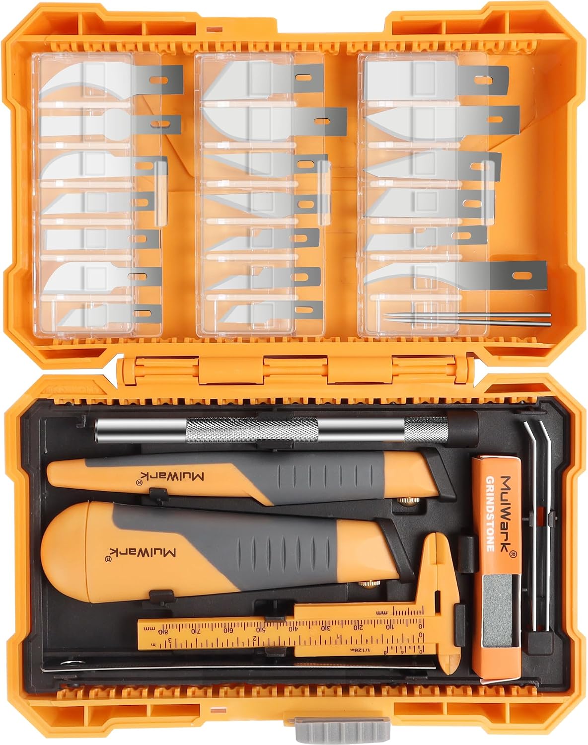 Exacto Knife Set | Craft Knife Kit | Precision Craft Hobby Kit with Razor Sharp Knives for Wood, Crafting, Leather, Scrapbooking & Modeling