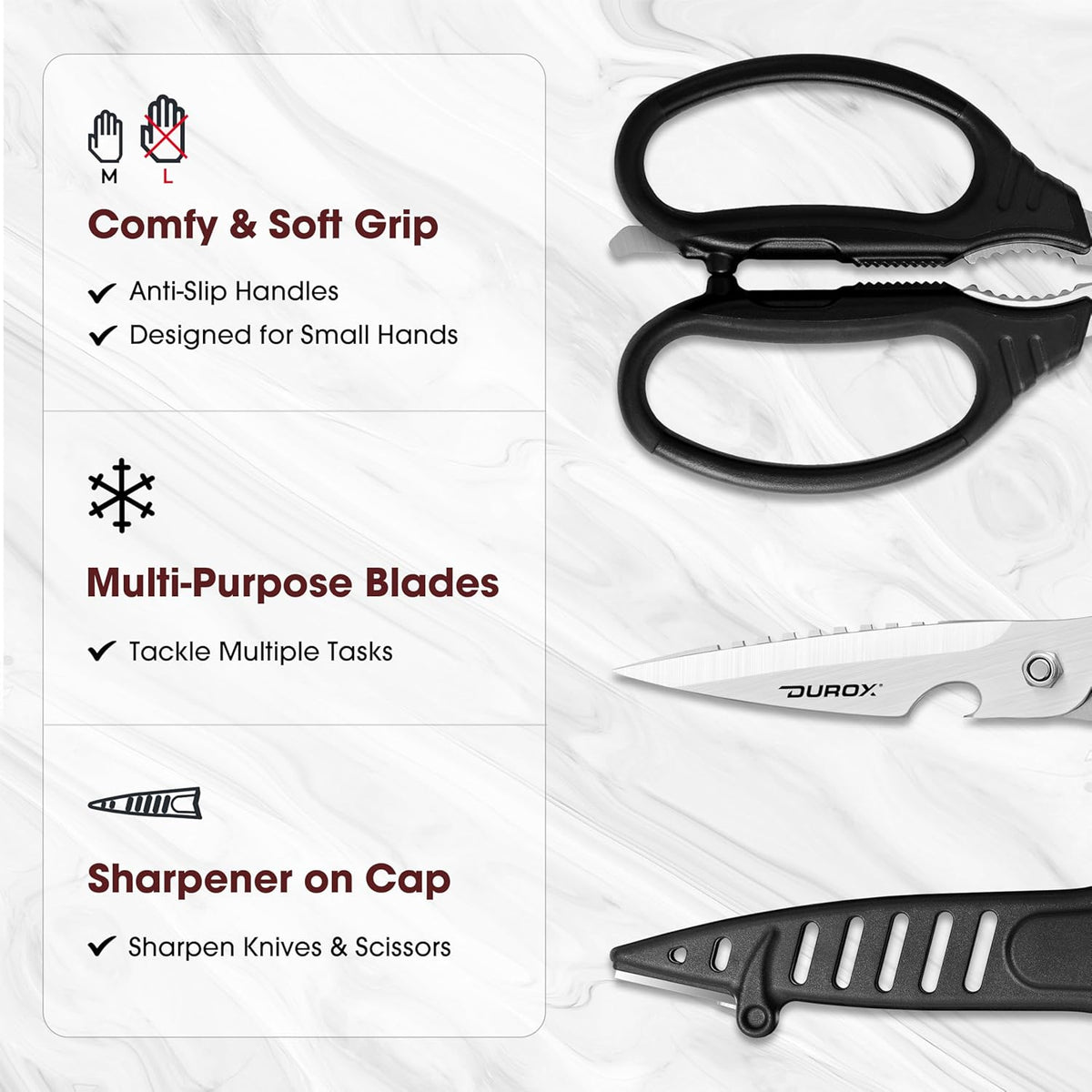 Come-Apart Kitchen Scissors