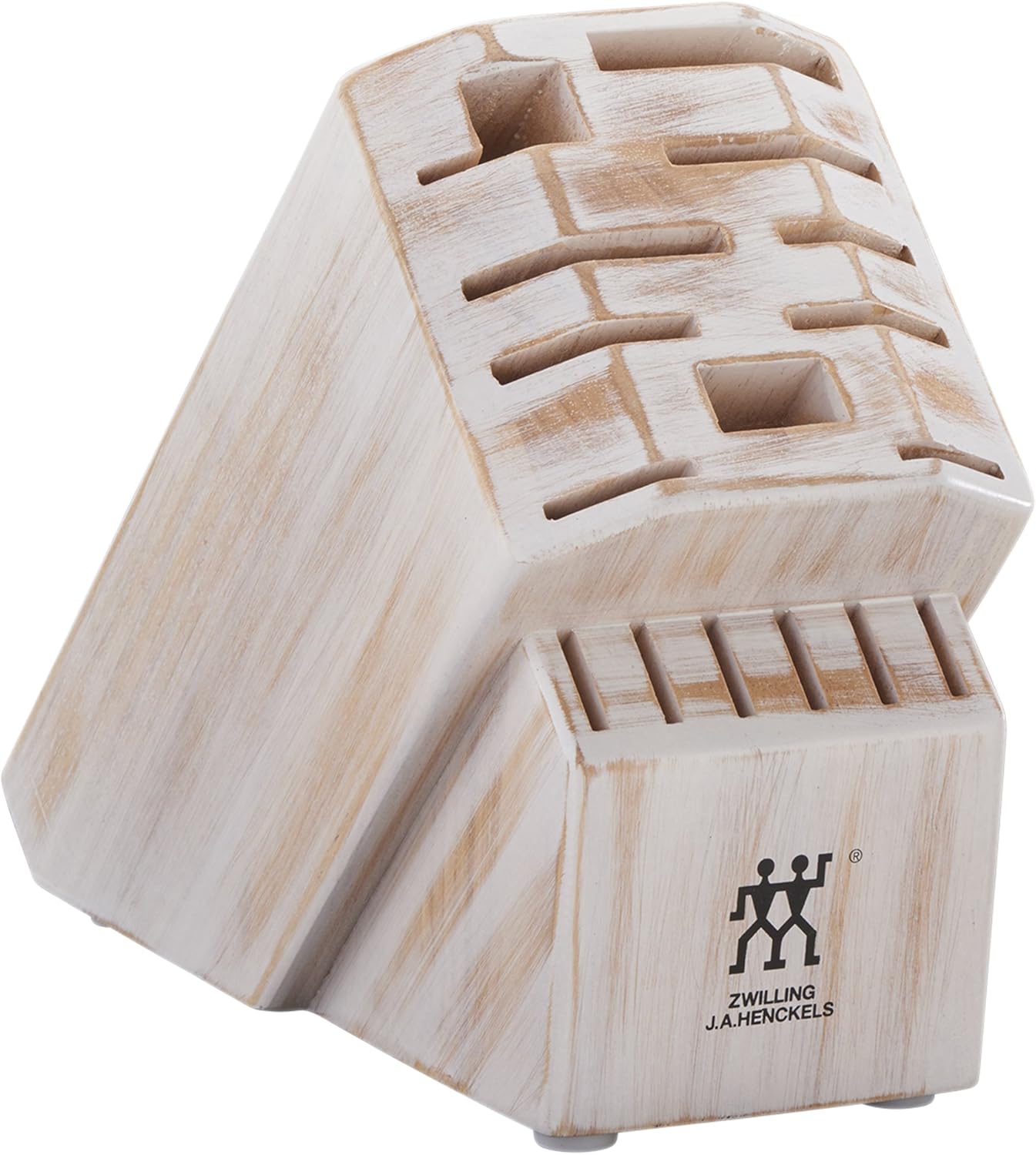Pro 7-Piece Razor-Sharp German Knife Block Set with Bonus Sharpener, Made in Company-Owned German Factory with Special Formula Steel perfected for almost 300 Years, Dishwasher Safe