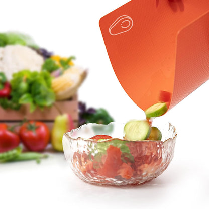 7 Pieces Flexible Cutting Boards, BPA Free Plastic Cutting Boards for Kitchen, Non Slip Cutting Mat for Meat and Vegetables
