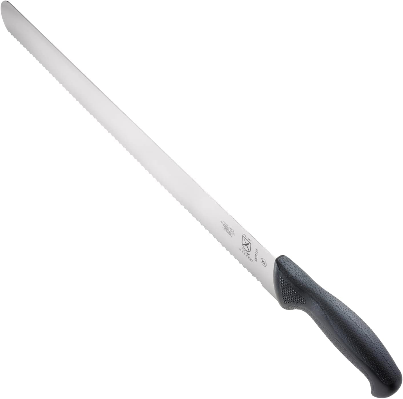 M23114 Millennia Black Handle, 18-Inch Wavy Edge, Cake Slicer