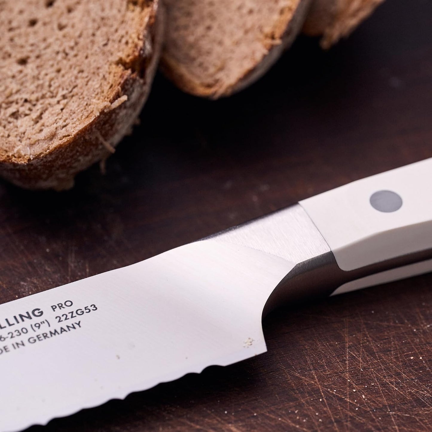 Pro Le Blanc 9-inch Z15 Serrated Bread Knife