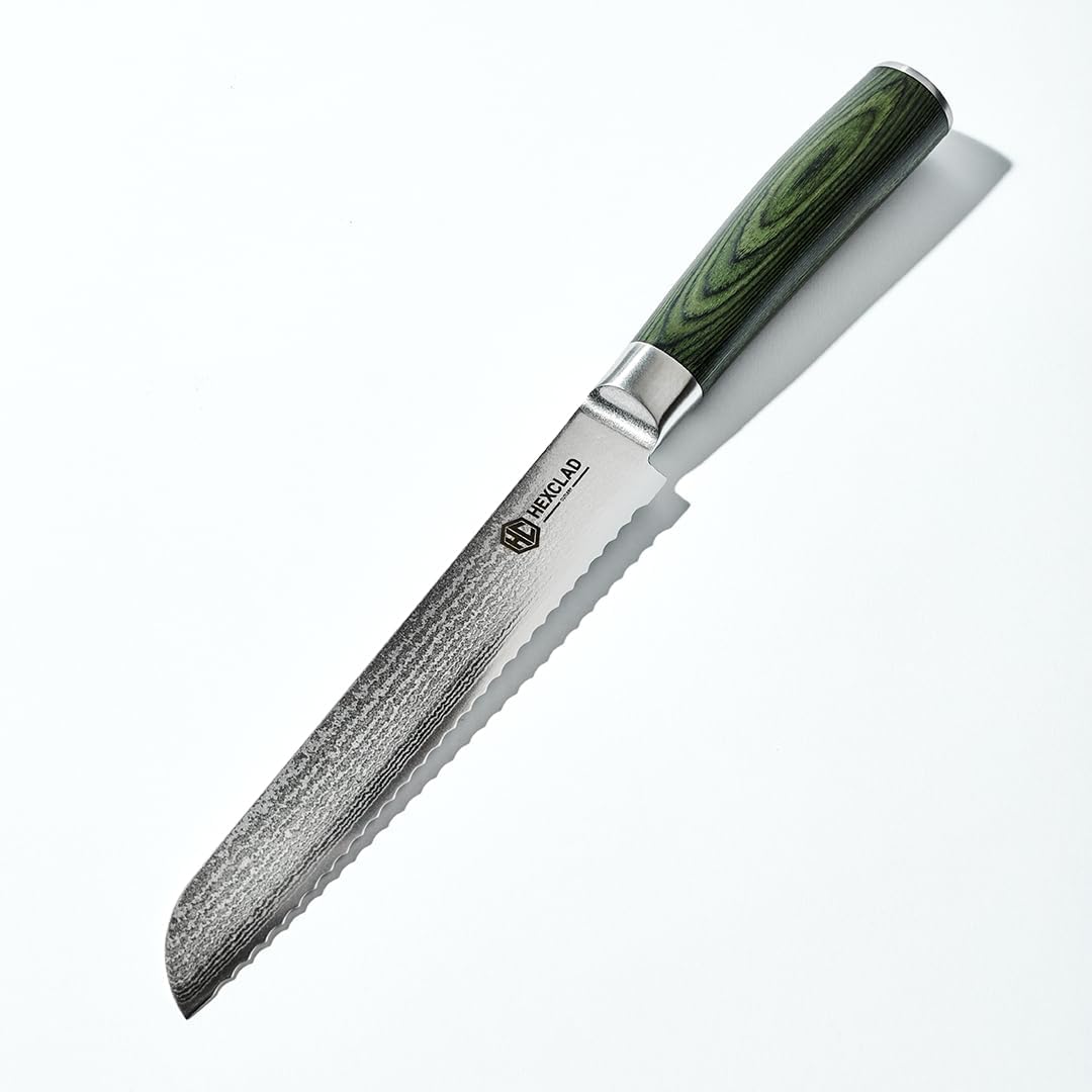 3.5 Inch Japanese Damascus Stainless Steel Pairing Knife, Full Tang Construction, Pakkawood Handle
