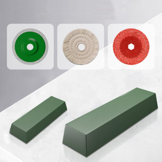 1.1 lb Buffing Compound Leather Strop Sharpening Polishing Compounds (Green Extra Fine)
