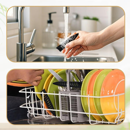 2 Pcs Knife Sheath Blade Protector Kitchen Safety Knife Covers or Sleeves for 5 inch Paring Knives Universal Black Plastic Knives Guards for Kitchen