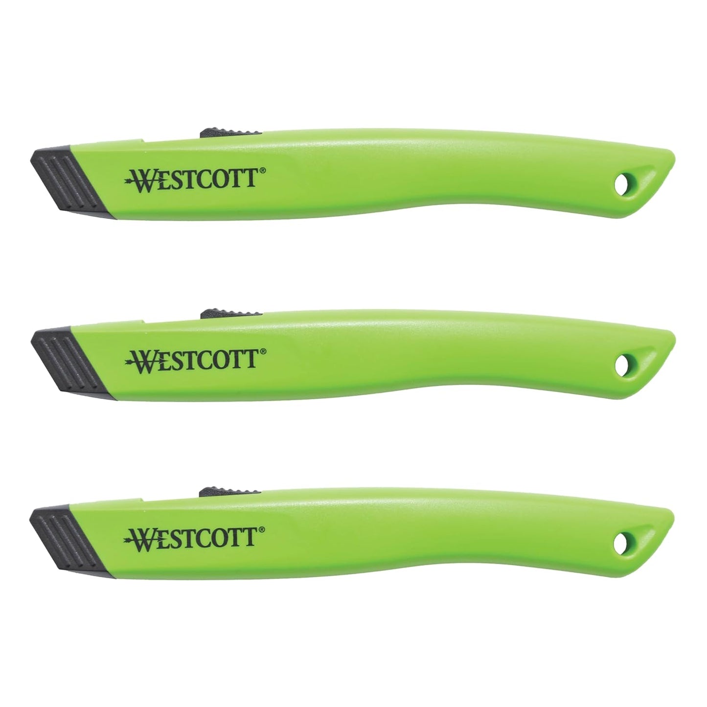 Box Cutter Safety Ceramic Utility Knife, 3-Pack