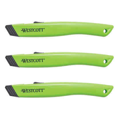 Box Cutter Safety Ceramic Utility Knife, 3-Pack