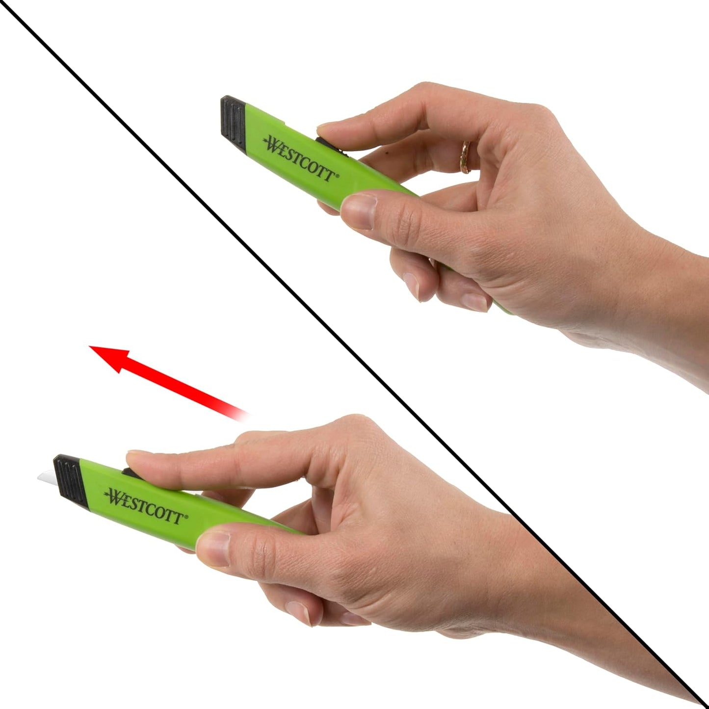 Box Cutter Safety Ceramic Utility Knife, 3-Pack