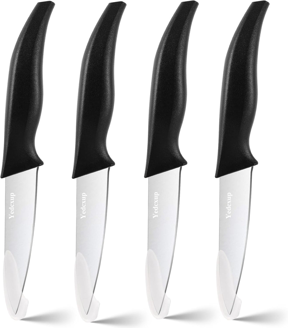 4 Piece Paring Knife Set, 4 Inch Stainless Steel Fruit Knives