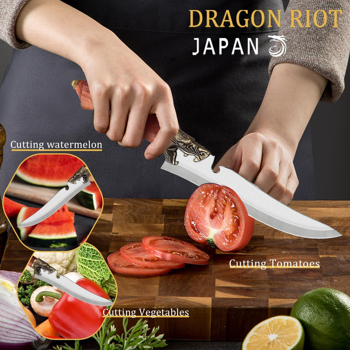 Boning Knife, High Carbon Steel, Full Tang