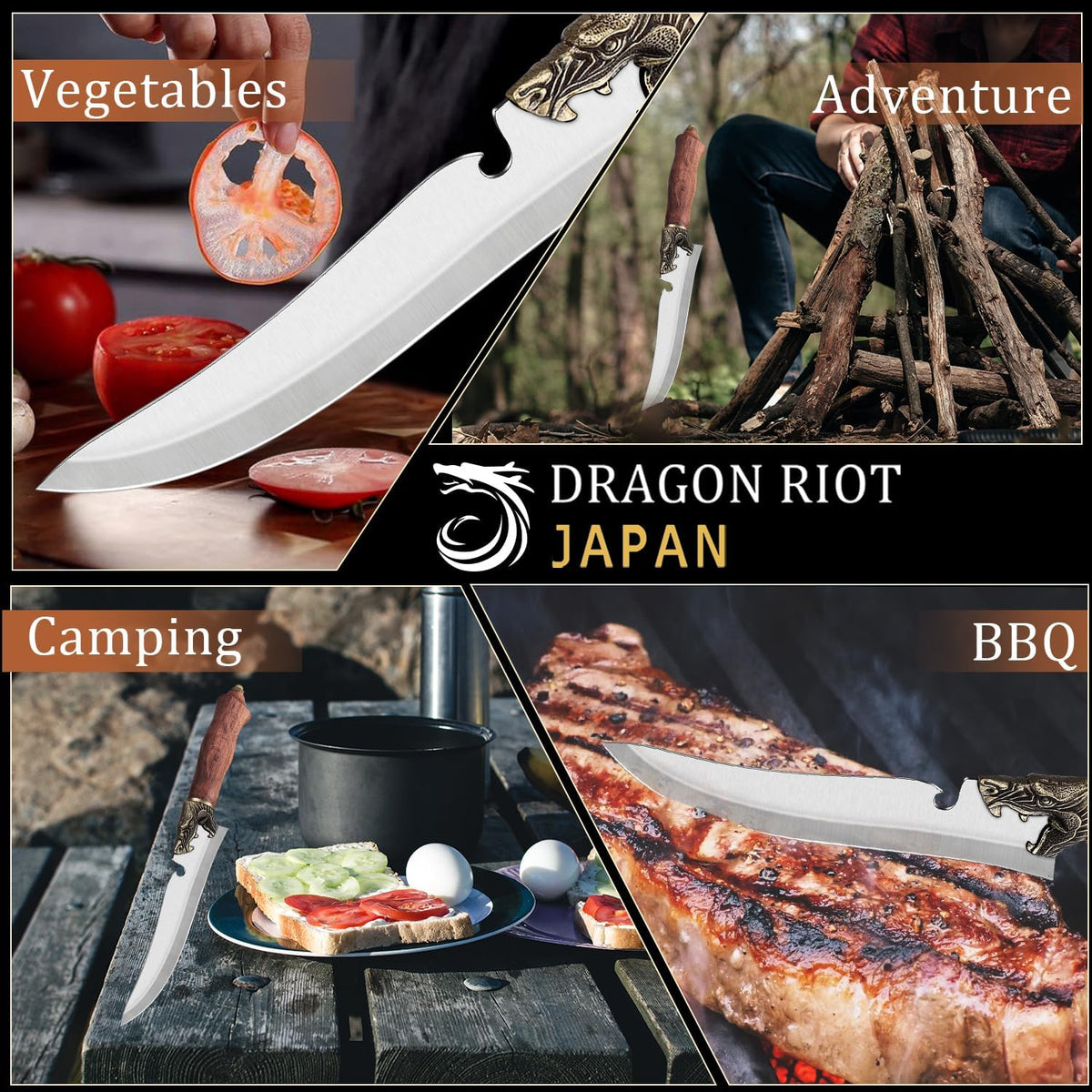 Boning Knife, High Carbon Steel, Full Tang