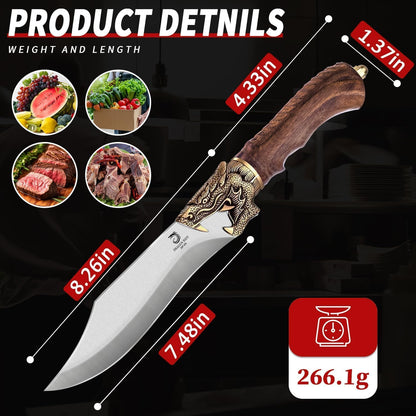 Boning Knife, High Carbon Steel, Full Tang