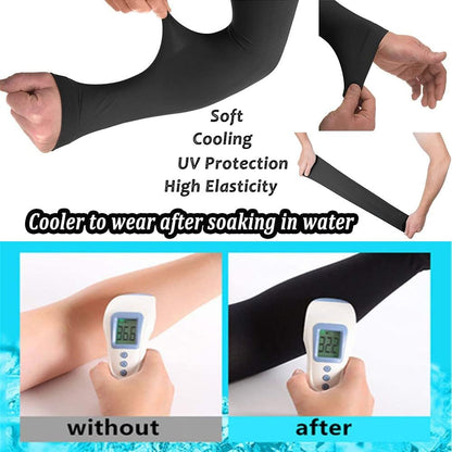 Arm Sleeves UV Sun Protection Cooling Sports Compression Sleeves | 6 Pairs, UPF50, Tattoo Coverage, Lightweight, Breathable, Arms Cover, Daily Wear, Outdoor Work, Basketball, Baseball, Golf
