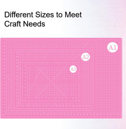 18"x12" Self Healing Cutting Mat, Sewing Mat for Crafts, Double Sided 5-Ply Table Cutting Board for Fabric Quilting Leather Modeling Hobby Project, Turquoise