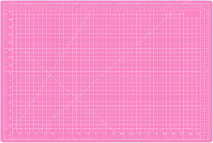 18"x12" Self Healing Cutting Mat, Sewing Mat for Crafts, Double Sided 5-Ply Table Cutting Board for Fabric Quilting Leather Modeling Hobby Project, Turquoise