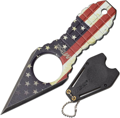 Fixed Blade Knife, Full Tang, Nylon Fiber Sheath, Hunting, Camping, Survival, EDC, 588-20-27 Series