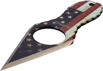 Fixed Blade Knife, Full Tang, Nylon Fiber Sheath, Hunting, Camping, Survival, EDC, 588-20-27 Series