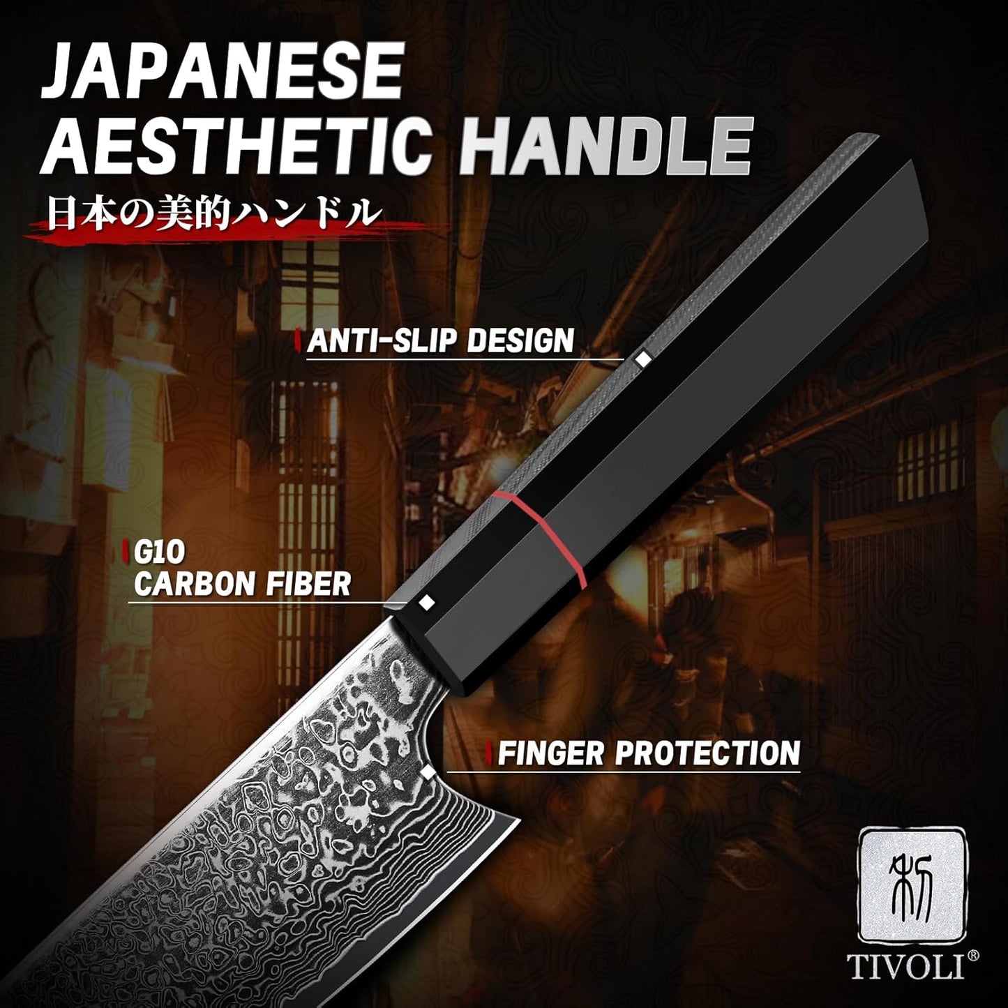 Damascus Nakiri Knife 6.5 Inch – VG10 Multipurpose Kitchen Knife | Japanese VG10 steel, Honbazuke Sharpening Method, Ergonomic Olive Wood Handle, Gift Box, for Vegetables and Meat