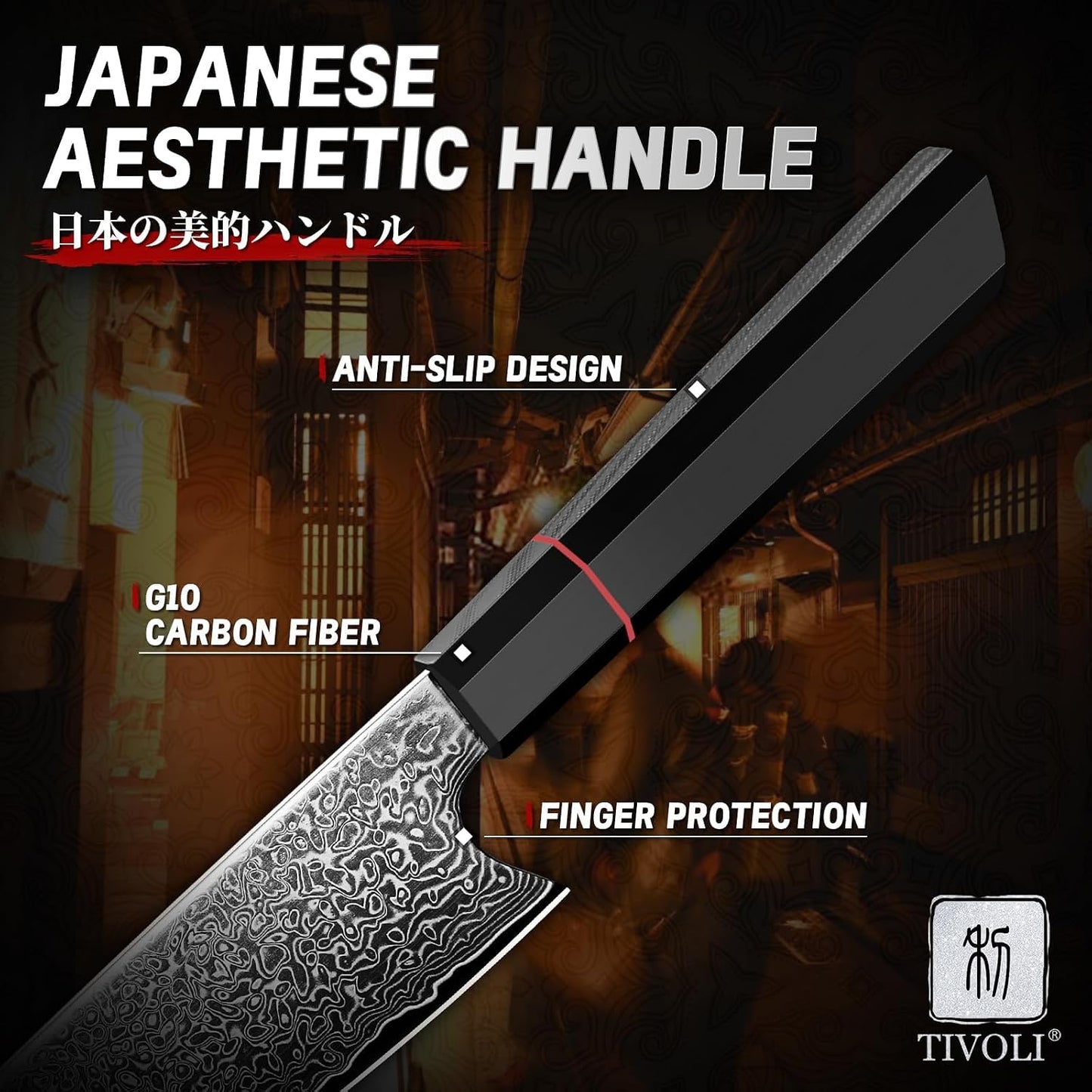 Damascus Nakiri Knife 6.5 Inch – VG10 Multipurpose Kitchen Knife | Japanese VG10 steel, Honbazuke Sharpening Method, Ergonomic Olive Wood Handle, Gift Box, for Vegetables and Meat