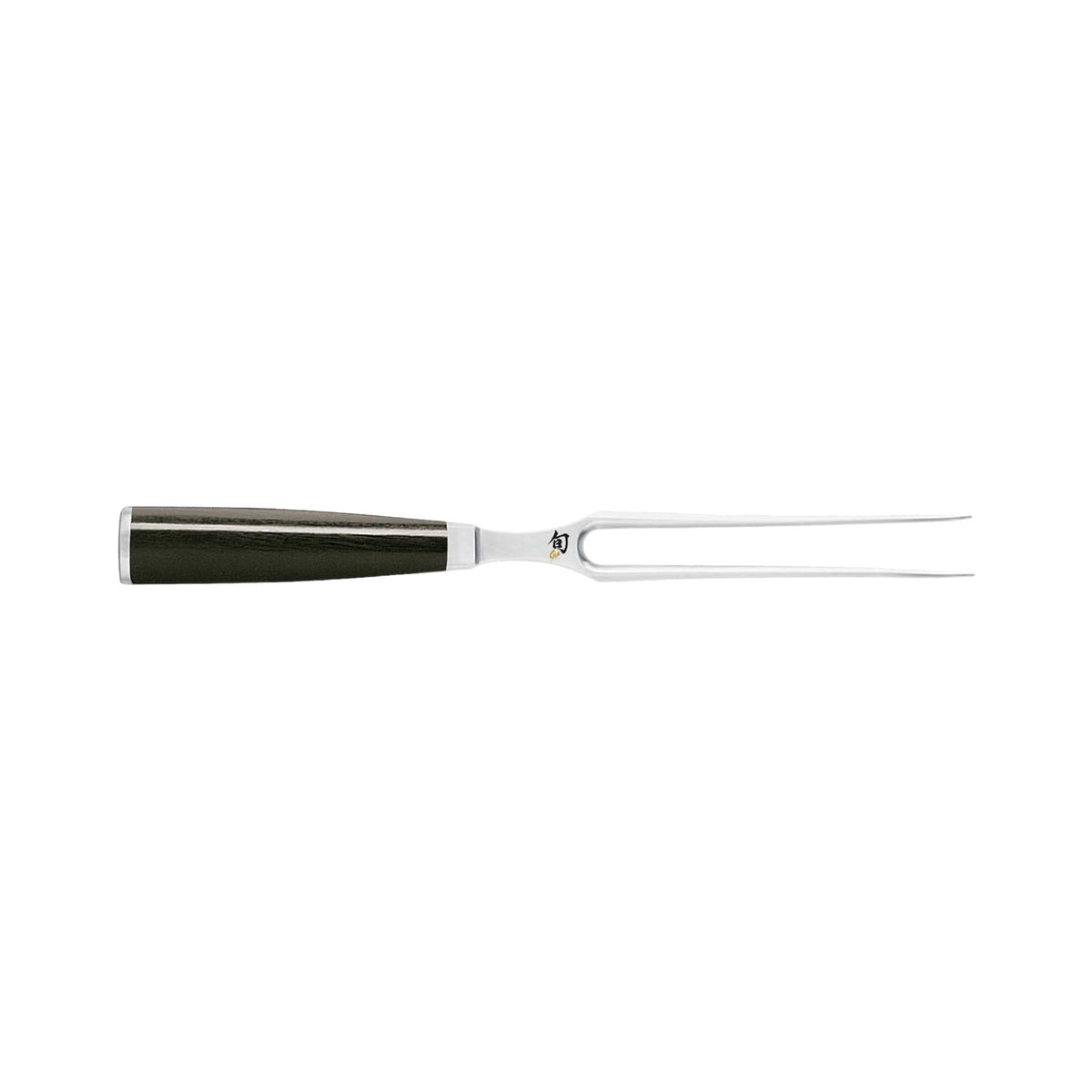 Classic 6.5" Carving Fork | Handcrafted 2-Prong Stainless Steel Fork, Pair with Classic Slicing Knife for Carving and Serving, Pakkawood Handle